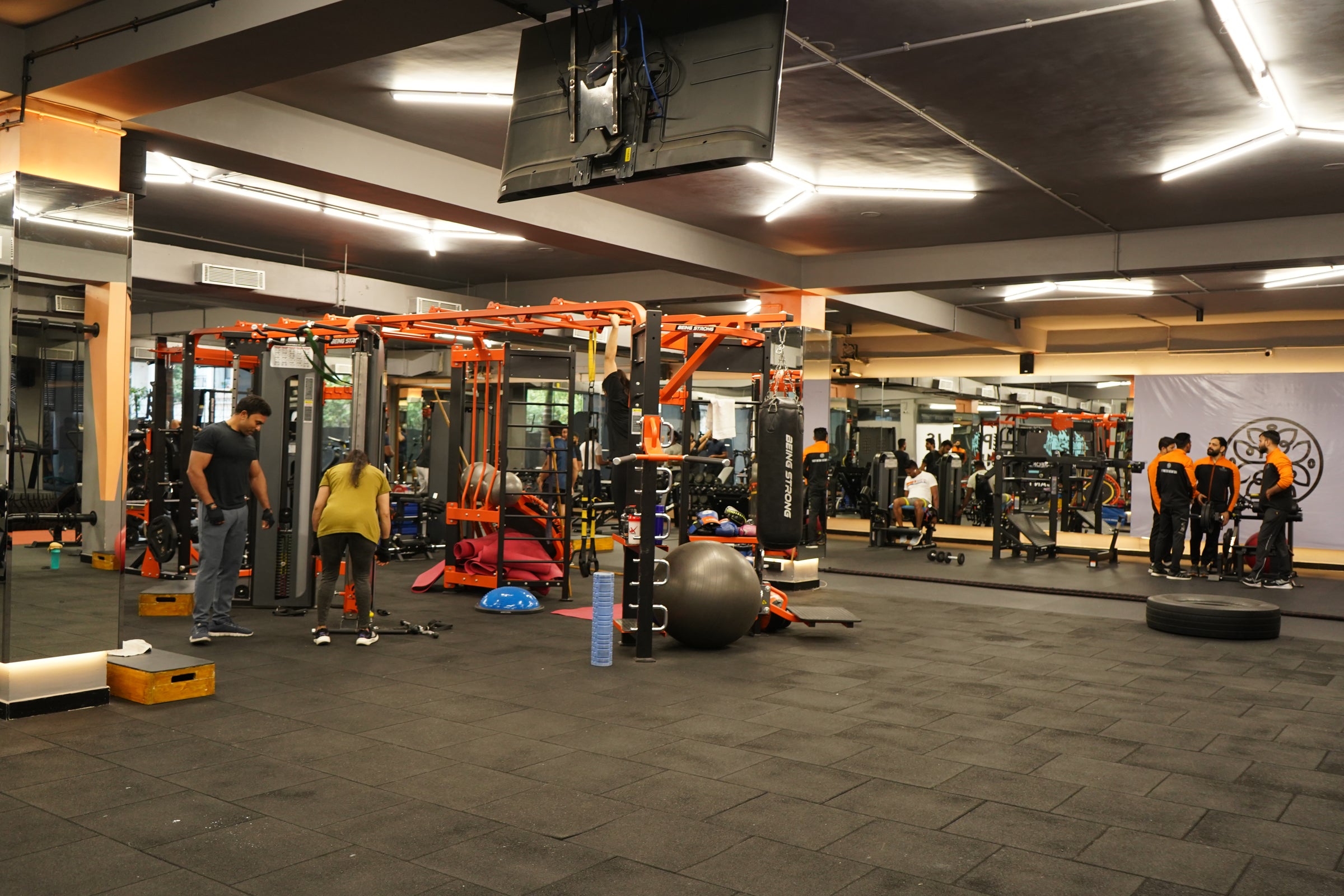 Inside Oneiros Sports Club, Surat